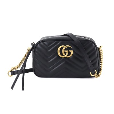 Small GG Marmont chain shoulder bag