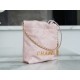 Chanel   23S   22Bag   Mini    Diamond Quilting Drawstring Closure Chain Shiny Grain Calfskin   Bucket Shoulder Bag   Crossbody Bag