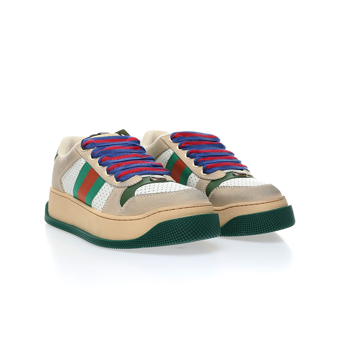 Gucci Double Screener Platform GG Sneaker Low